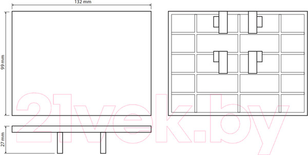 Изображение товара Держатель для туалетной бумаги Bemeta VIA 131567032