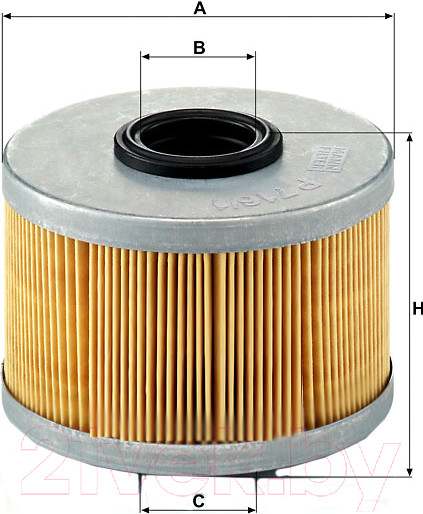 Изображение товара Топливный фильтр Mann-Filter P716/1X