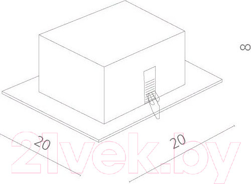 Изображение товара Точечный светильник Arte Lamp Cardani Semplice A5949PL-1WH