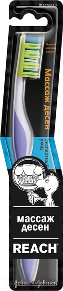 Изображение товара Зубная щетка REACH Dualeffect жесткая