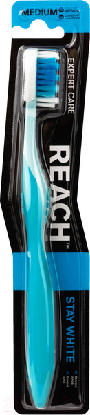 Изображение товара Зубная щетка REACH Stay White средняя