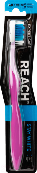 Изображение товара Зубная щетка REACH Stay White средняя