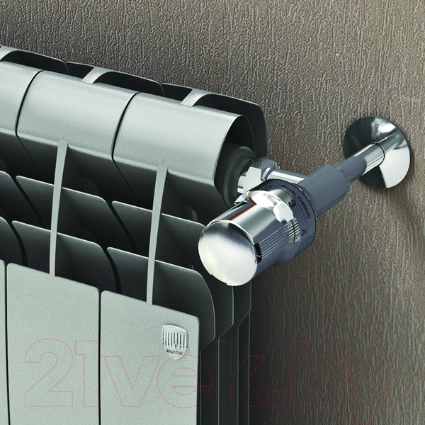 Изображение товара Радиатор биметаллический Royal Thermo Biliner 500 Silver Satin (10 секций)