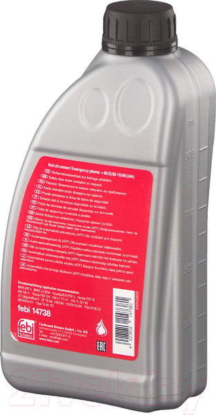 Изображение товара Трансмиссионное масло Febi Bilstein MB 236.11 / 14738 (1л, желтый)