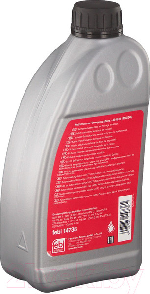 Изображение товара Трансмиссионное масло Febi Bilstein MB 236.11 / 14738 (1л, желтый)