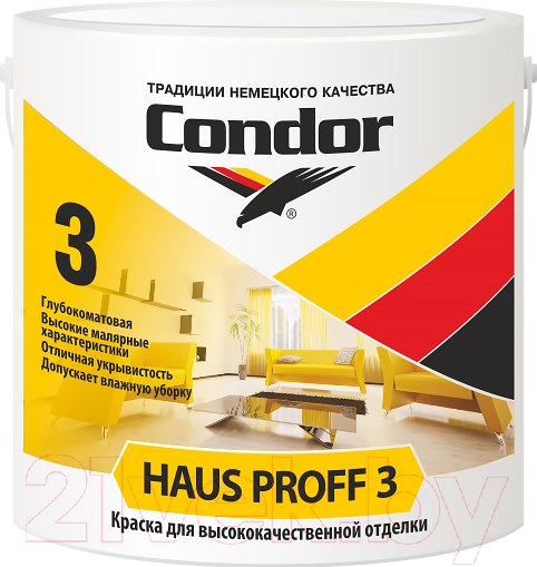 Изображение товара Краска CONDOR Haus Proff 3 (13кг)