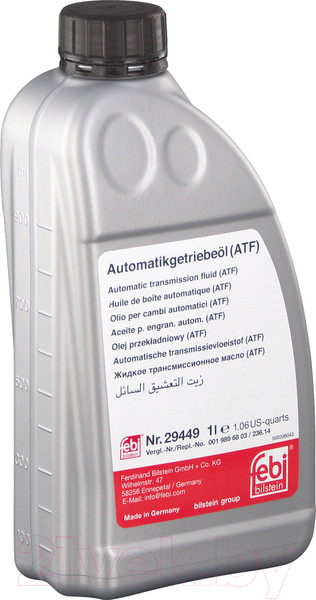 Изображение товара Трансмиссионное масло Febi Bilstein ATF 29449 (1л)