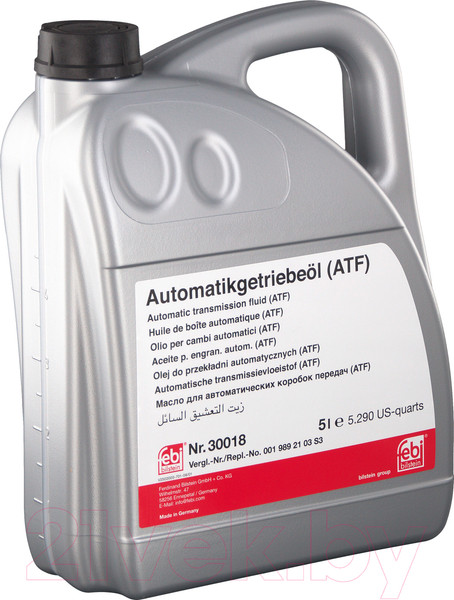 Изображение товара Трансмиссионное масло Febi Bilstein 30018 (5л, красный)