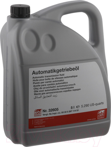 Изображение товара Жидкость гидравлическая Febi Bilstein MB 236.41 / 32605 (5л)