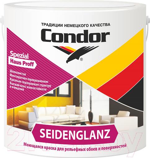 Изображение товара Краска CONDOR Seidenglanz (6кг)