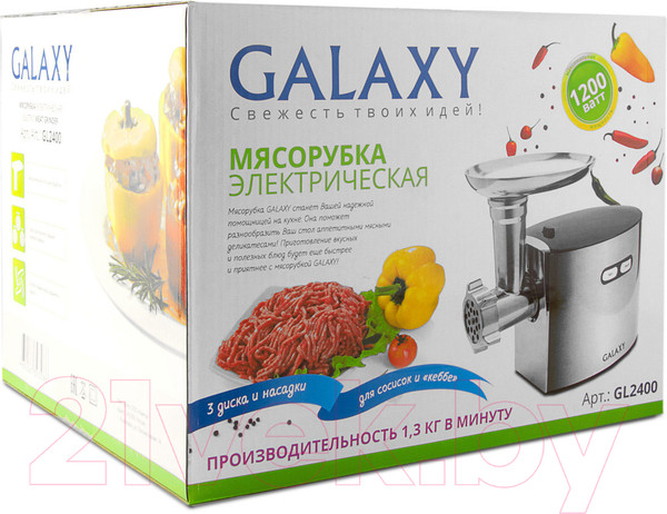 Изображение товара Мясорубка электрическая Galaxy GL 2400