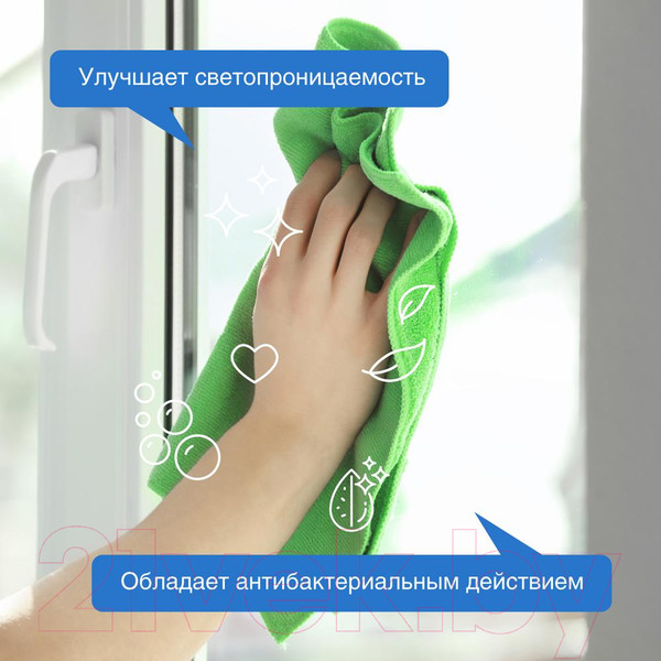 Изображение товара Средство для мытья стекол Synergetic Биоразлагаемое (500мл)