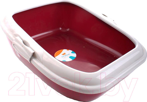 Изображение товара Туалет-лоток Ferplast Moderna / 72048099 (красный)