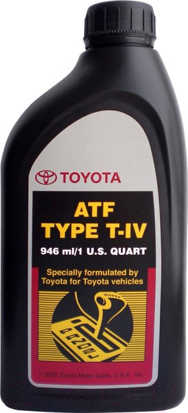 Изображение товара Трансмиссионное масло TOYOTA ATF T-IV / 00279000T4 (946мл)