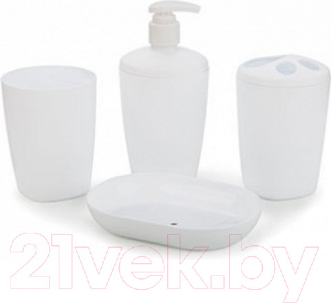 Изображение товара Набор аксессуаров для ванной Berossi Aqua АС 22101000 (белый)