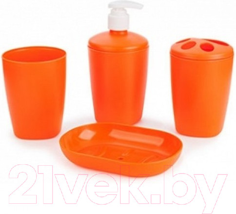 Изображение товара Набор аксессуаров для ванной Berossi Aqua АС 22140000 (оранжевый)