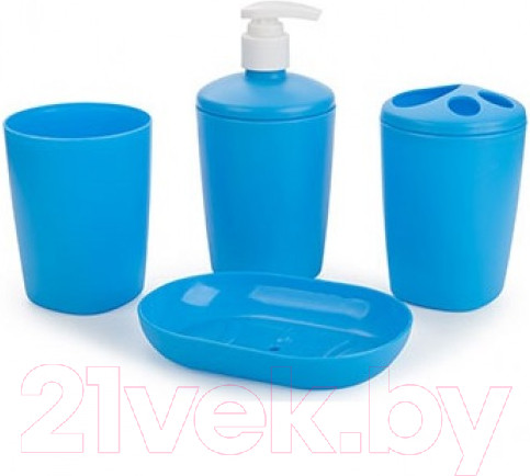 Изображение товара Набор аксессуаров для ванной Berossi Aqua АС 22147000 (голубой)