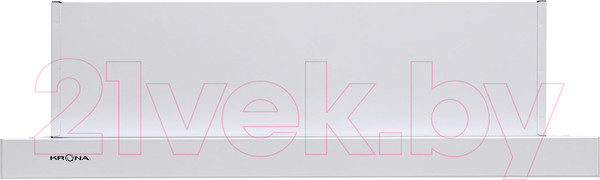 Изображение товара Вытяжка телескопическая Krona Kamilla 600 2m / 00002902 (белый)