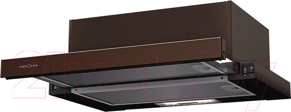 Изображение товара Вытяжка телескопическая Krona Kamilla 500 1m / 00007596 (коричневый)