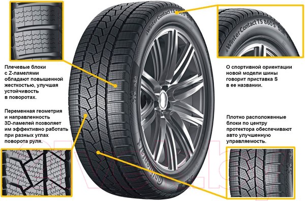Изображение товара Зимняя шина Continental WinterСontact TS 860 S 235/45R18 94V
