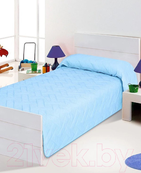 Изображение товара Покрывало Nivasan Симба 140 (210x140, голубой)