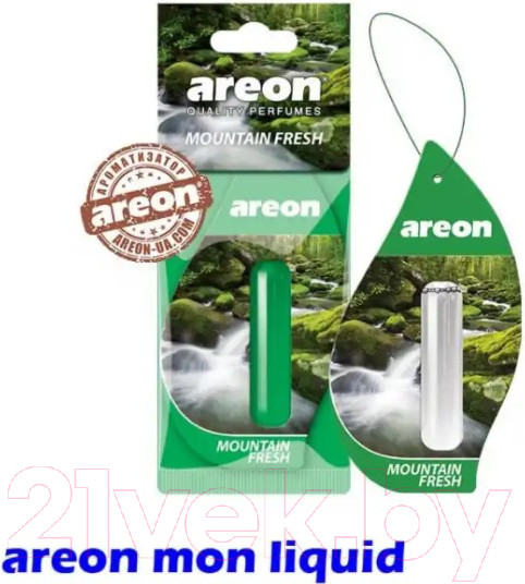 Изображение товара Ароматизатор автомобильный Areon Mon Liquid Mountain Fresh / ARE-LR10