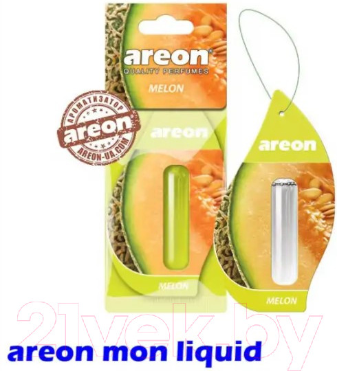 Изображение товара Ароматизатор автомобильный Areon Mon Liquid Melon / ARE-LR12