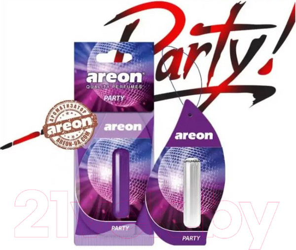 Изображение товара Ароматизатор автомобильный Areon Mon Liquid Party / ARE-LR13