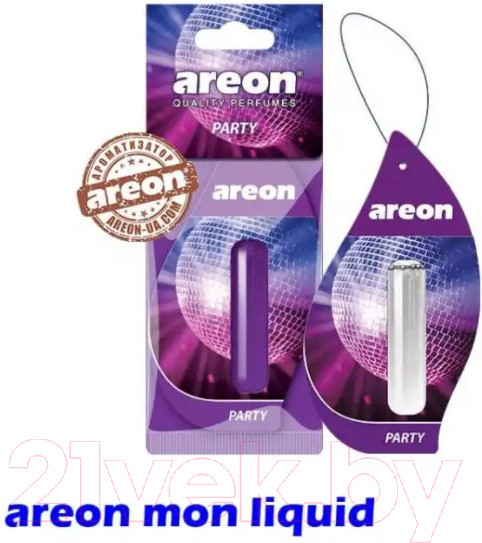 Изображение товара Ароматизатор автомобильный Areon Mon Liquid Party / ARE-LR13