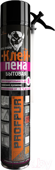 Изображение товара Клей-пена Profpur 4814016003889 (750мл)