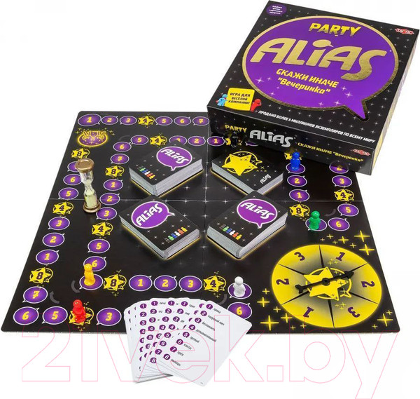 Изображение товара Настольная игра Tactic Alias party. Скажи Иначе. Вечеринка 2 2021 / 58795