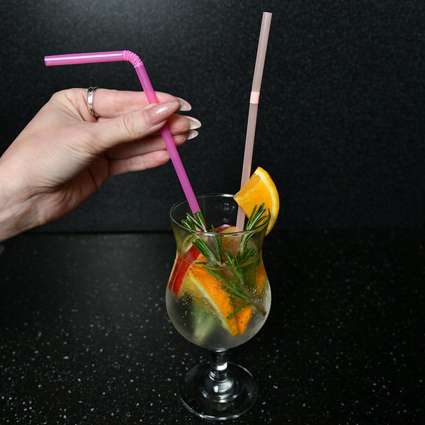 Изображение товара Набор одноразовых трубочек Мультидом Диско / YD13-154 (50шт)