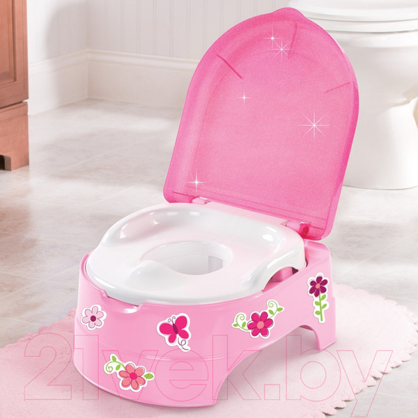 Изображение товара Детский горшок Summer My Fun Potty 11426 (с подножкой, розовый)