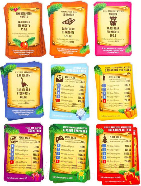 Изображение товара Настольная игра Лас Играс Money Polys. Фабрика деда мороза / 5079613