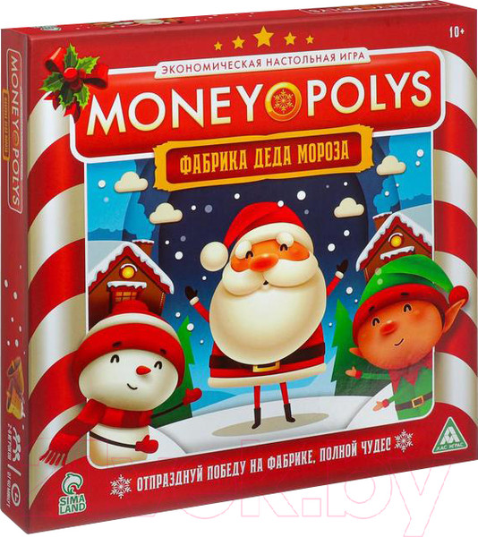 Изображение товара Настольная игра Лас Играс Money Polys. Фабрика деда мороза / 5079613