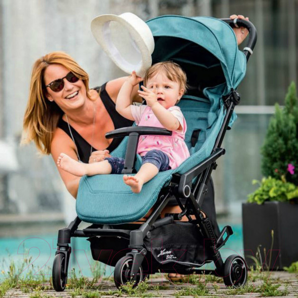 Изображение товара Детская прогулочная коляска Hartan Bit 166 / 2017.130.166 (Graphit)