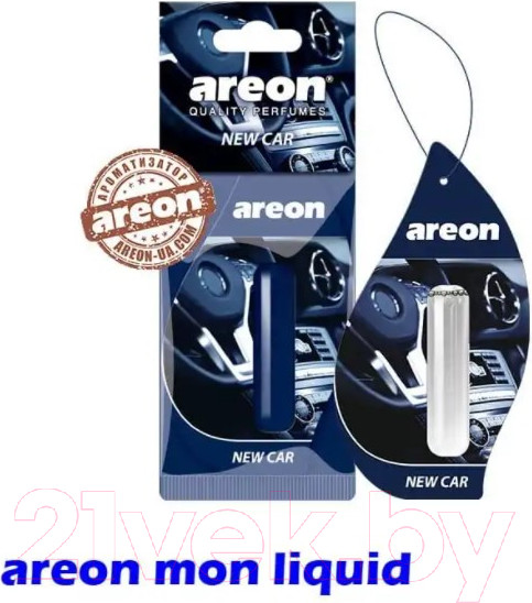 Изображение товара Ароматизатор автомобильный Areon Mon Liquid New Car / ARE-LR09