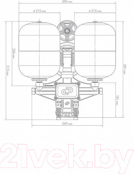 Изображение товара Комплект для автоматизации системы водоснабжения Джилекс БРА 3500