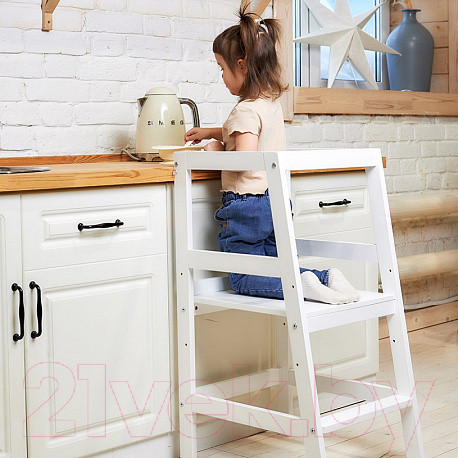 Изображение товара Башня помощника Polini Kids Sky / 0003104-04 (белый)