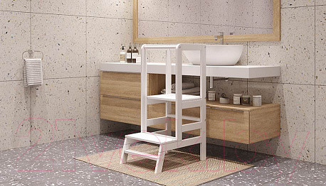 Изображение товара Башня помощника Polini Kids Step / 0003105-04 (белый)