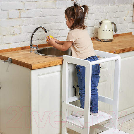 Изображение товара Башня помощника Polini Kids Step / 0003105-04 (белый)