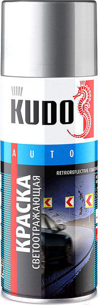 Изображение товара Краска автомобильная Kudo KU-4950 Светоотражающая (520мл)