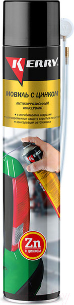 Изображение товара Средство от коррозии Kerry KR-948-1 Мовиль с цинком (1л)