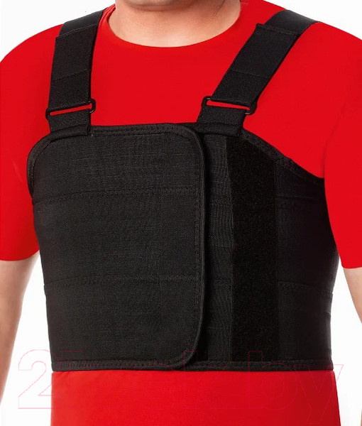 Изображение товара Бандаж на грудную клетку MEK 2005 (XL, черный)