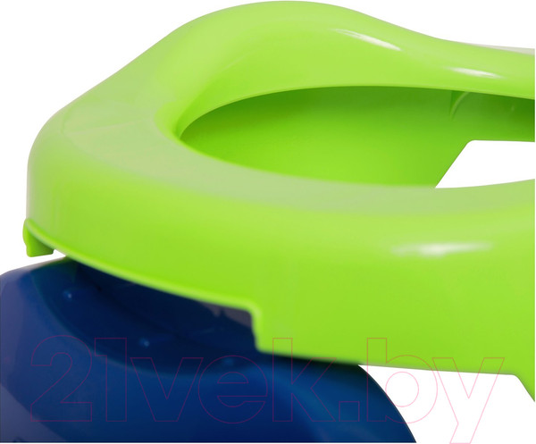 Изображение товара Дорожный горшок Potette Plus 23011DM (зеленый/голубой)