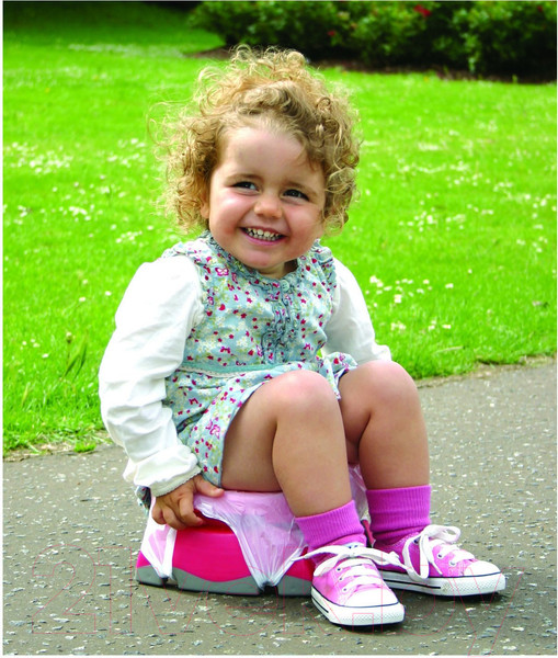 Изображение товара Дорожный горшок Potette Plus 23011DM (зеленый/голубой)