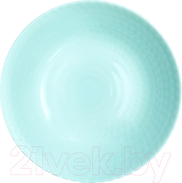 Изображение товара Тарелка столовая глубокая Luminarc Pampille Light Turquoise Q4650