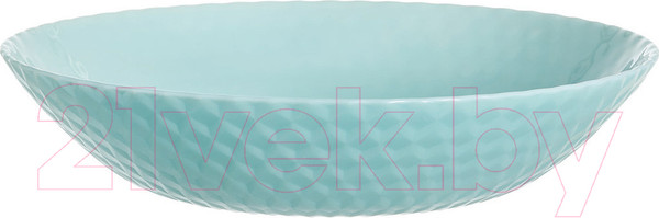 Изображение товара Тарелка столовая глубокая Luminarc Pampille Light Turquoise Q4650