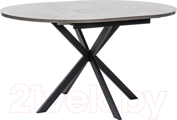 Изображение товара Обеденный стол Импэкс Leset Капри (камень темный/черный)