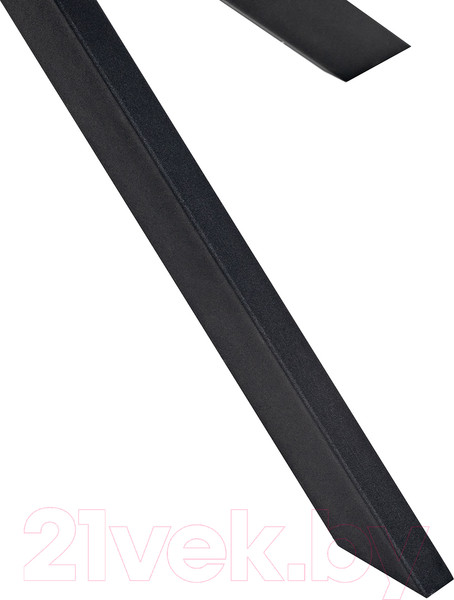 Изображение товара Обеденный стол Импэкс Leset Капри (камень темный/черный)